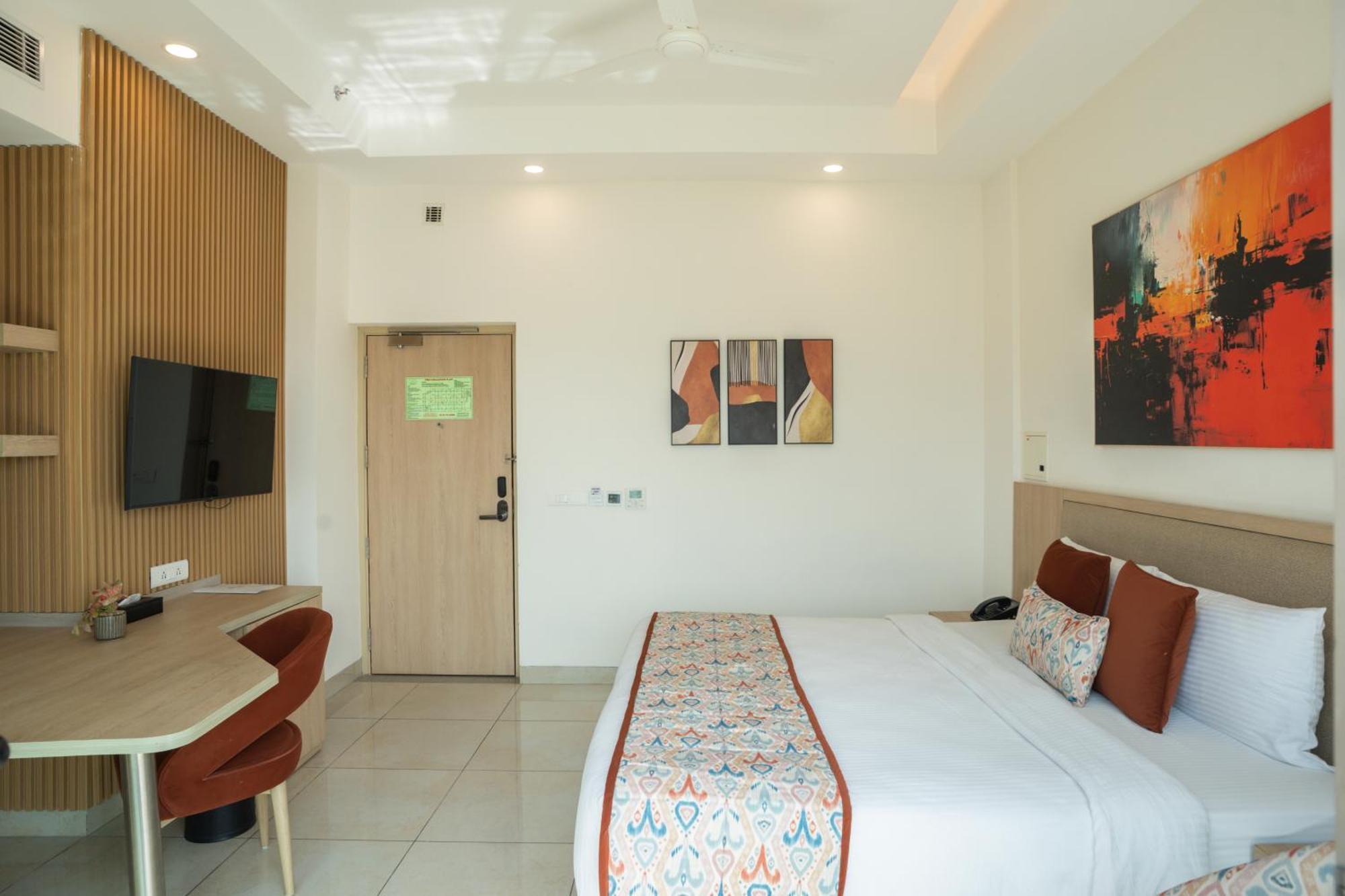 Ar Suites Klj Square Gurgáon Kültér fotó